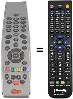 Telecomando equivalente ACCESS MEDIA STB L 3014