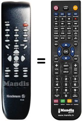 Telecomando equivalente RC 424