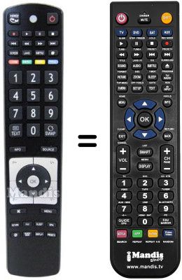 Telecomando equivalente RC 5110