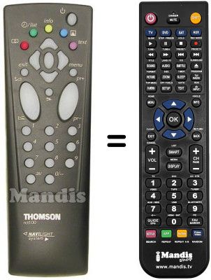 Telecomando equivalente Nogamatic 28 DG 41 E