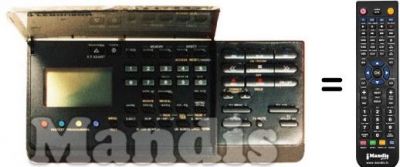 Telecomando equivalente PQ 10804 Z-21 Telecomando equivalente PQ 10804 Z-21