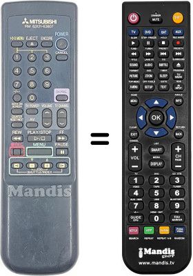 Telecomando equivalente RM 63121-63807 Telecomando equivalente RM 63121-63807