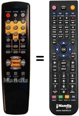 Telecomando equivalente RST-500