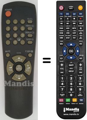 Telecomando equivalente 10107 N
