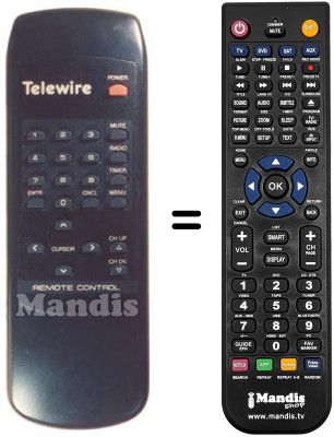 Telecomando equivalente SATELLITE REMOTE CONTROL