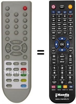 Telecomando equivalente Sinudyne 27200