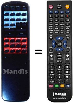 Telecomando equivalente SRD 650