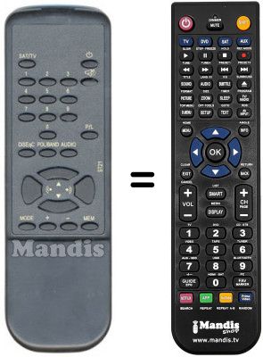 Telecomando equivalente ST 21