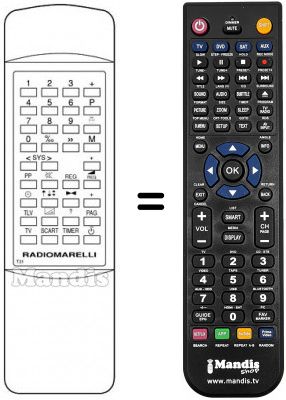 Telecomando equivalente T 31