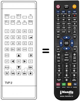 Telecomando equivalente Siemens FS 958 M4