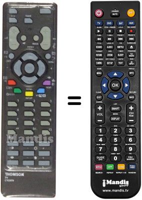 Telecomando equivalente Thomson 55 DP 21 Telecomando equivalente Thomson 55 DP 21