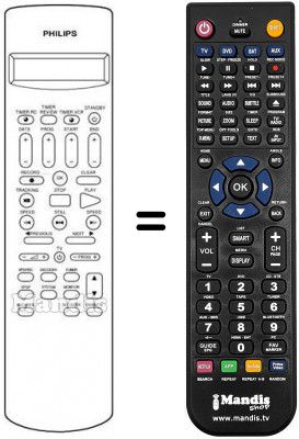 Telecomando equivalente VIDEO ZAPPER