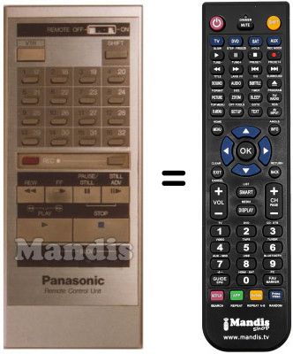 Telecomando equivalente VSQ 0419