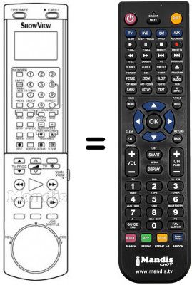 Telecomando equivalente VT-RM 364 E