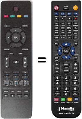 Telecomando equivalente Proline LD 2263 D2