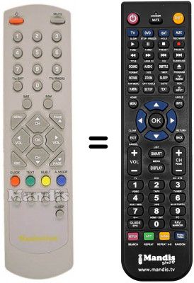 Telecomando equivalente Manhattan 6800