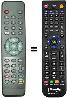 Telecomando equivalente Emtec 300 PVR