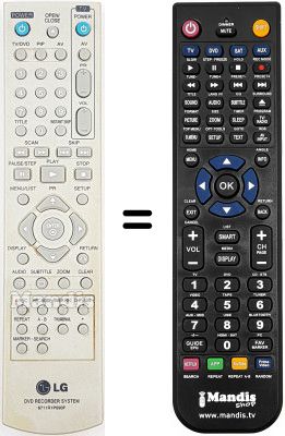 Telecomando equivalente Goldstar DR-7800