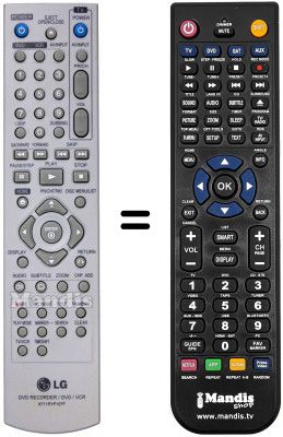 Telecomando equivalente Goldstar RC 197