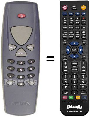 Telecomando equivalente Ingelen MEDIAMASTER 210 S Telecomando equivalente Ingelen MEDIAMASTER 210 S