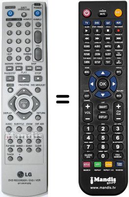 Telecomando equivalente Goldstar RC 185