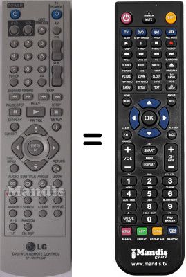 Telecomando equivalente Goldstar V 180