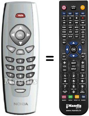 Telecomando equivalente Ingelen MEDIAMASTER 110 S Telecomando equivalente Ingelen MEDIAMASTER 110 S