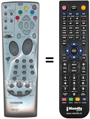 Telecomando equivalente Thomson DTH 5400 Telecomando equivalente Thomson DTH 5400