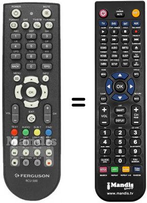 Telecomando equivalente Thorn FK-6900 CR Telecomando equivalente Thorn FK-6900 CR