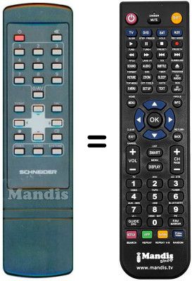 Telecomando equivalente SCHNEIDER SB 1090