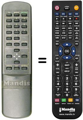Telecomando equivalente Ingelen SKR 200 A Telecomando equivalente Ingelen SKR 200 A