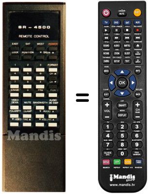 Telecomando equivalente Legend SR 4500