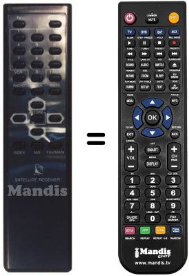 Telecomando equivalente Thomson ARS 22 T Telecomando equivalente Thomson ARS 22 T