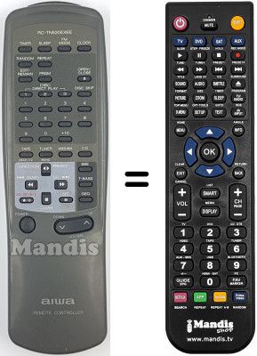 Telecomando equivalente RC-TN 520 EXEE