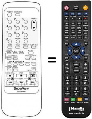 Telecomando equivalente Sinudyne SV9088