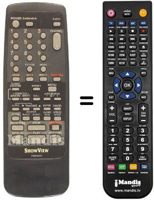 Telecomando equivalente Sinudyne SV9089