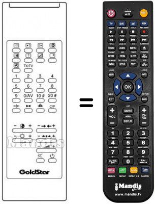 Telecomando equivalente LG 105-042E