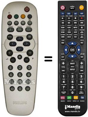 Telecomando equivalente REMCON726 Telecomando equivalente REMCON726