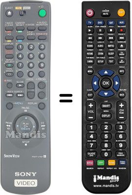 Telecomando equivalente RMT-V197