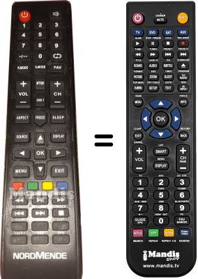 Telecomando equivalente NordMende ND32N2400M