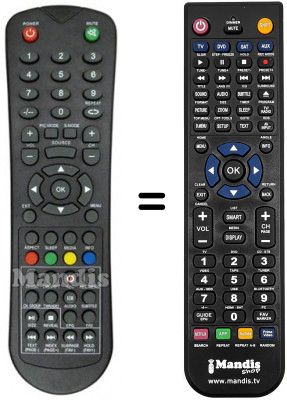 Telecomando equivalente REMCON977