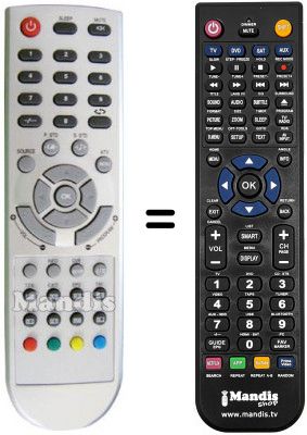 Telecomando equivalente REMCON1189