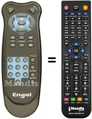 Telecomando equivalente REMCON825