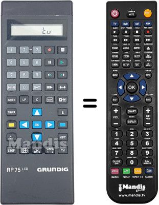 Telecomando equivalente Grundig SE6110