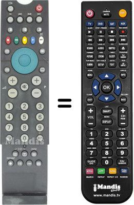 Telecomando equivalente RC2001 / 01B