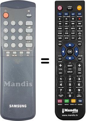 Telecomando equivalente Samsung 3F14-00033-320 Telecomando equivalente Samsung 3F14-00033-320