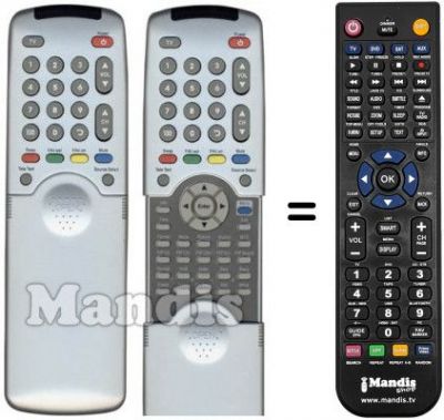 Telecomando equivalente Trans Continents TR42500P