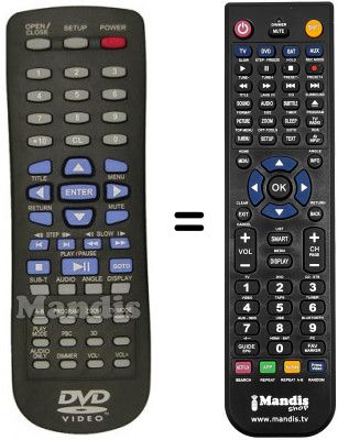 Telecomando equivalente REMCON408 Telecomando equivalente REMCON408