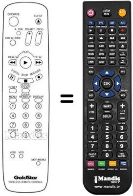 Telecomando equivalente LG 597-086G
