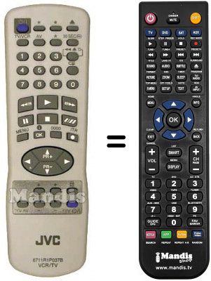 Telecomando equivalente JVC HR-J285